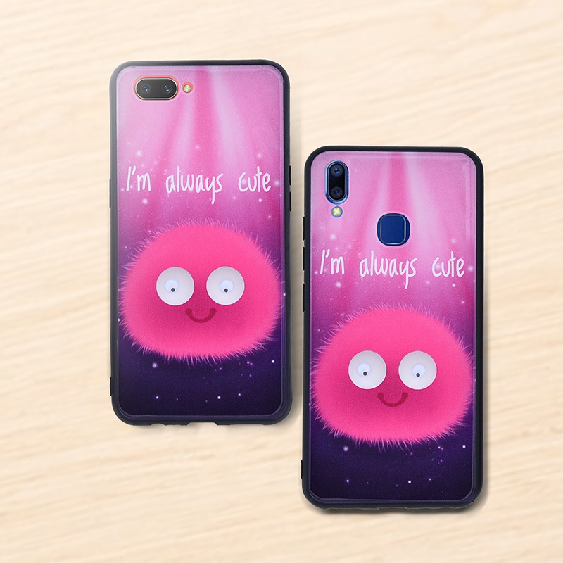 CASE HARDCASE CASING MOTIF CUTE IPHONE 6 6S 6G OPPO A37 NEO 9 A3S A5 REALME C1 A5S A7 REALME 3