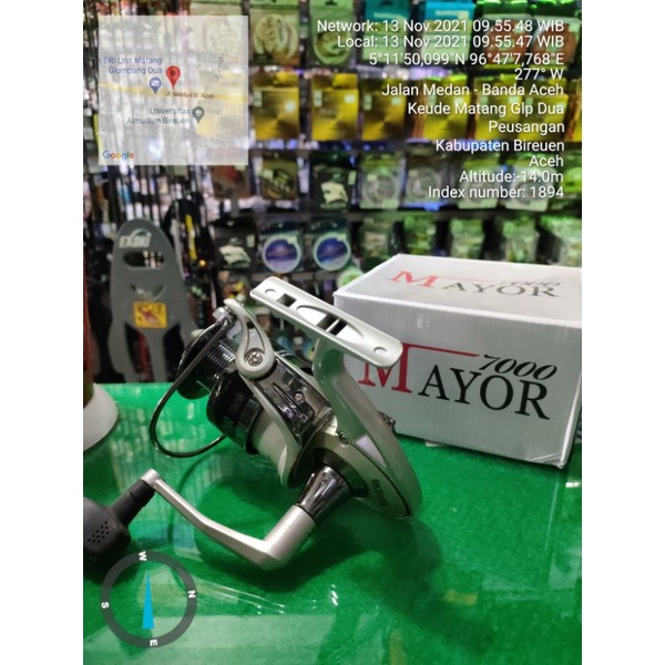 REEL HUGO MAYOR 7000/8000