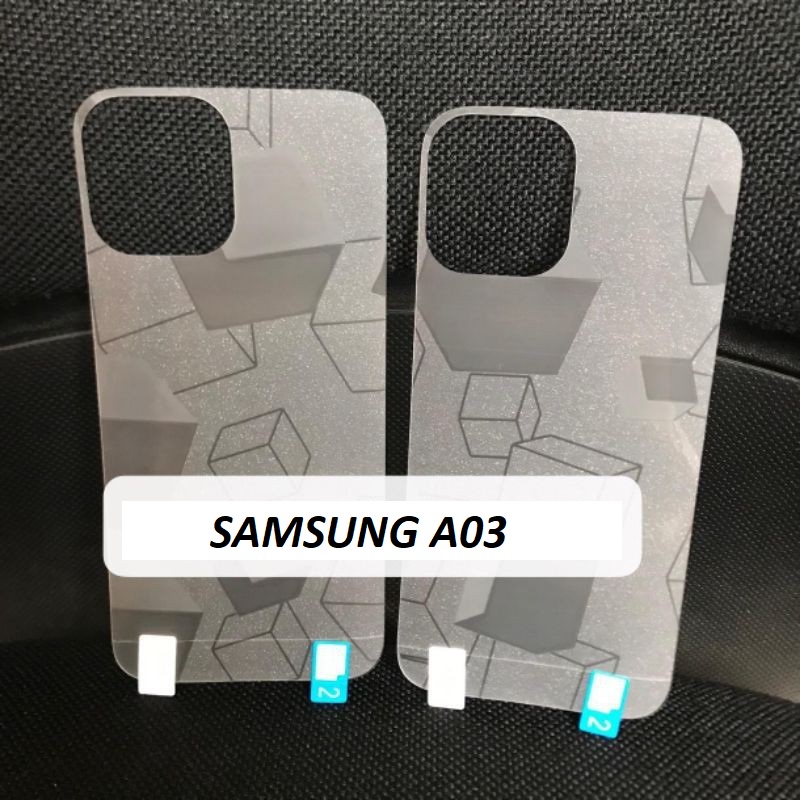 SAMSUNG A22 LTE A24 A14 4G A14 5G A13 4G A04E A04S A04 A03 A03 CORE A31 A51 SKIN ANTI GORES BELAKANG SKIN DIAMOND CUBE GLITTER 3D GARSKIN ANTI JAMUR TRANSPARAN PELINDUNG BELAKANG
