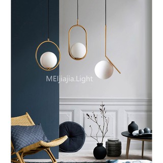 Modern bulat besi tempa emas hitam lampu gantung kamar Modern bulat besi tempa emas hitam lampu gantung kamar