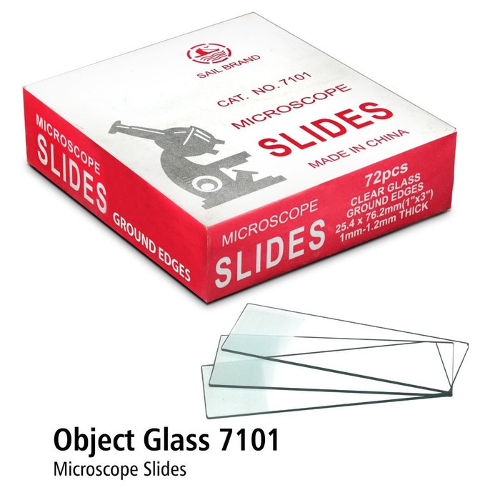 Objek Glass Object Glass Kaca Preparat 7101 Box Isi 72s Sail Brand Shopee Indonesia
