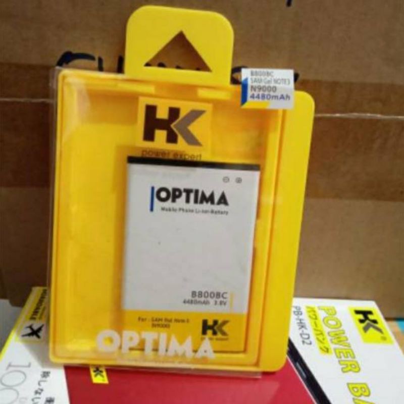 Baterai Batre Battery batre HK Optima Samsung Galaxy Note 3 N9000 Glx Note3 ori garansi