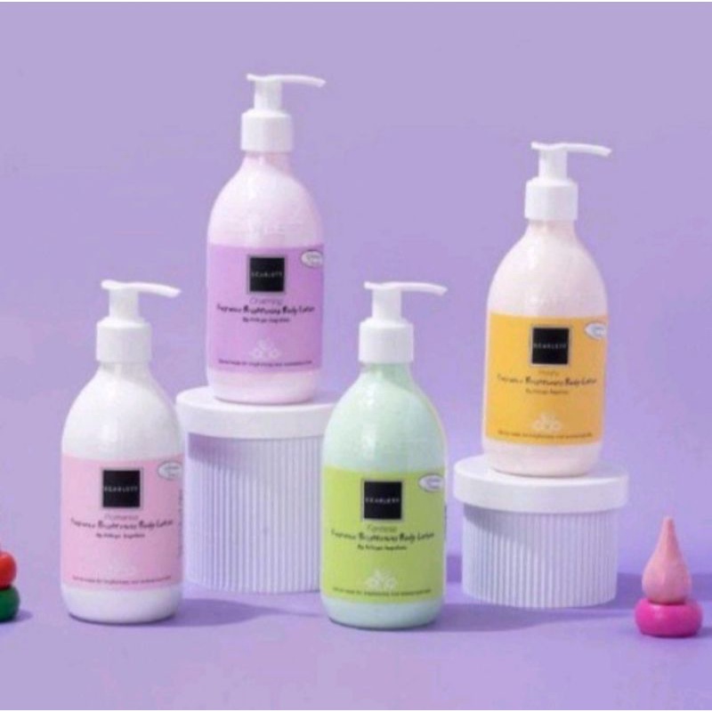 scarlett whitening body lotion original ukuran 60ml