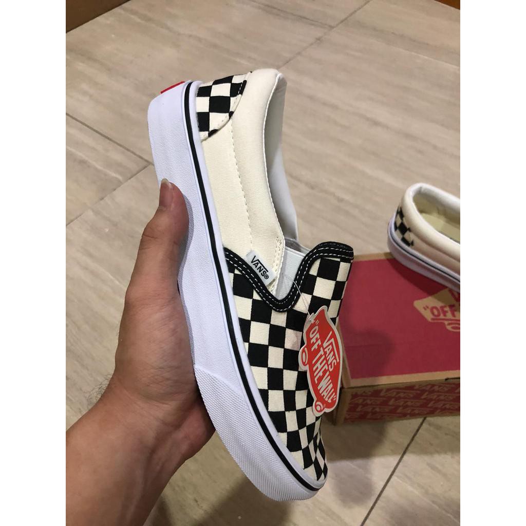 VANS CHECKERBOARD SLIP ON