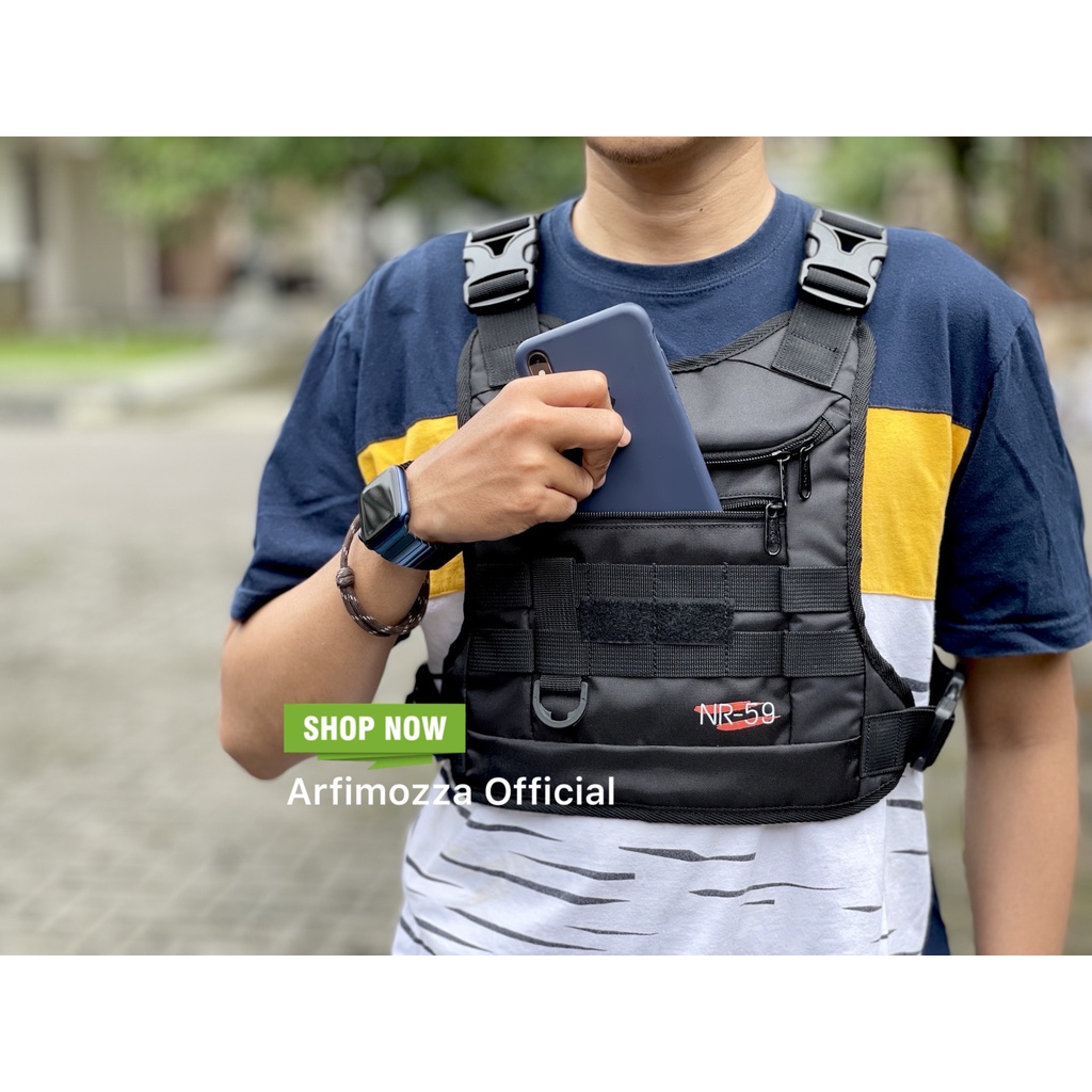 TAS DADA PRIA TACTICAL ORIGINAL NR-59 MODEL ROMPI / CHEST RIG BAG NR-59 ORIGINAL / CHEST BAG PREMIUM ORIGINAL NR-59