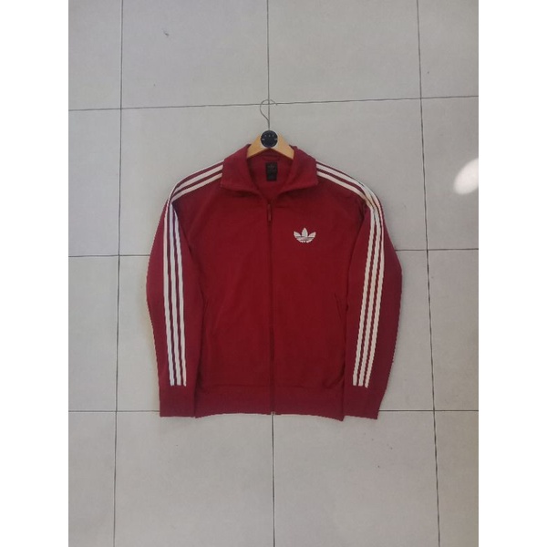 Tracktop adidas firebird maroon