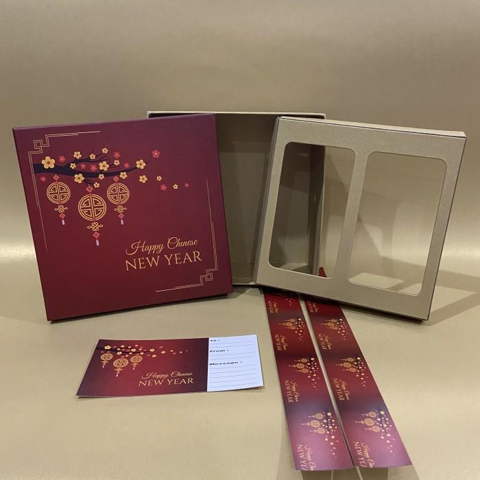 Packa | Box Kue Lapis Legit Imlek / Packaging Lapis Legit / Kotak Kue Lapis Murah Meriah Ready