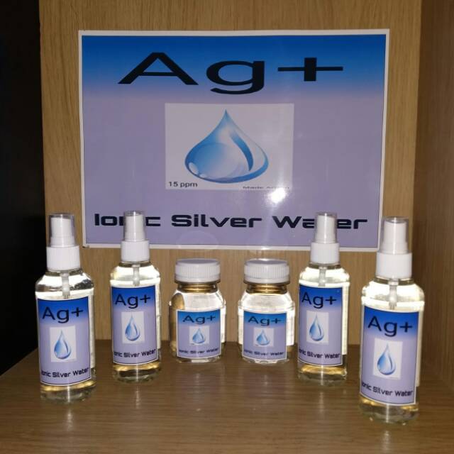 Collodial Silver/Ionic water silver/Air perak