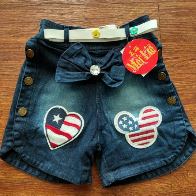 Celana Love Mickey by Mei Lie