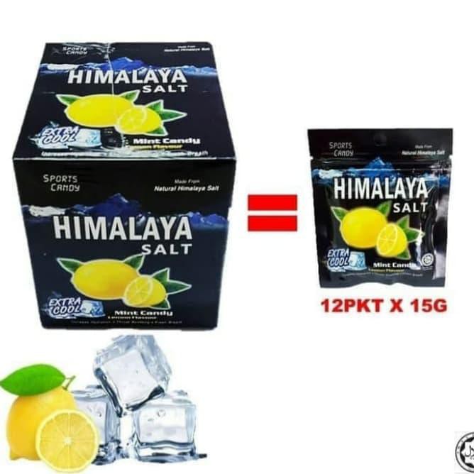 

D40W Himalaya Salt Mint Lemon Candy 12X15Gr Sqp6