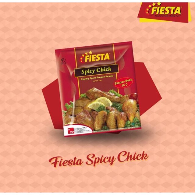 

Fiesta spicy chick 500gr