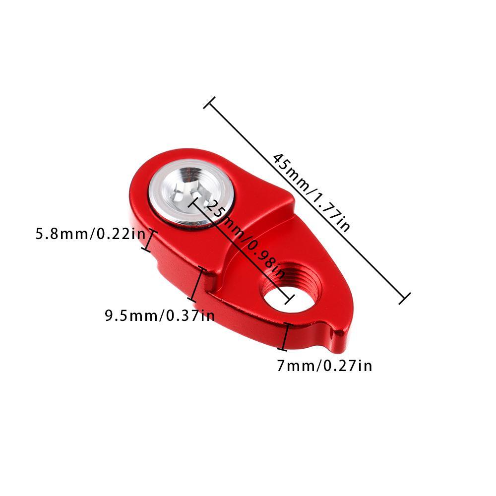 Suyo Gantungan Extension Derailleur Belakang Sepeda Bahan Aluminum Tahan Lama