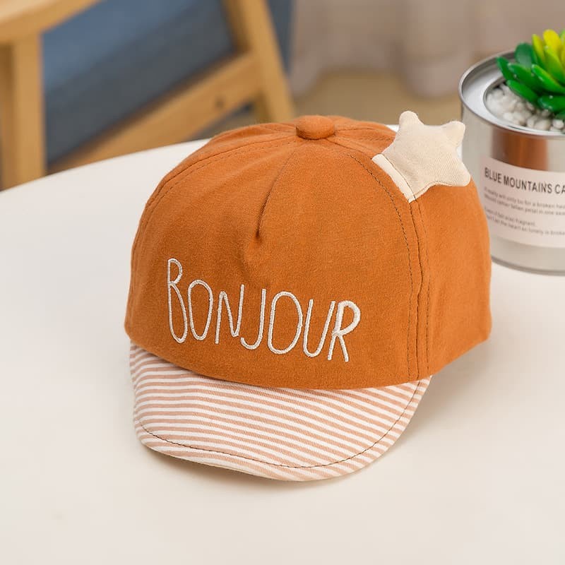 KOREAN BABY HAT bonjour baseball cap topi bayi lucu baby boy baby girl