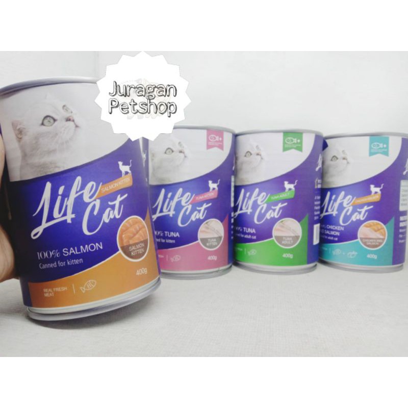 KALENG Life Cat 400Gr | Makanan Kucing | KALENG LIFE CAT