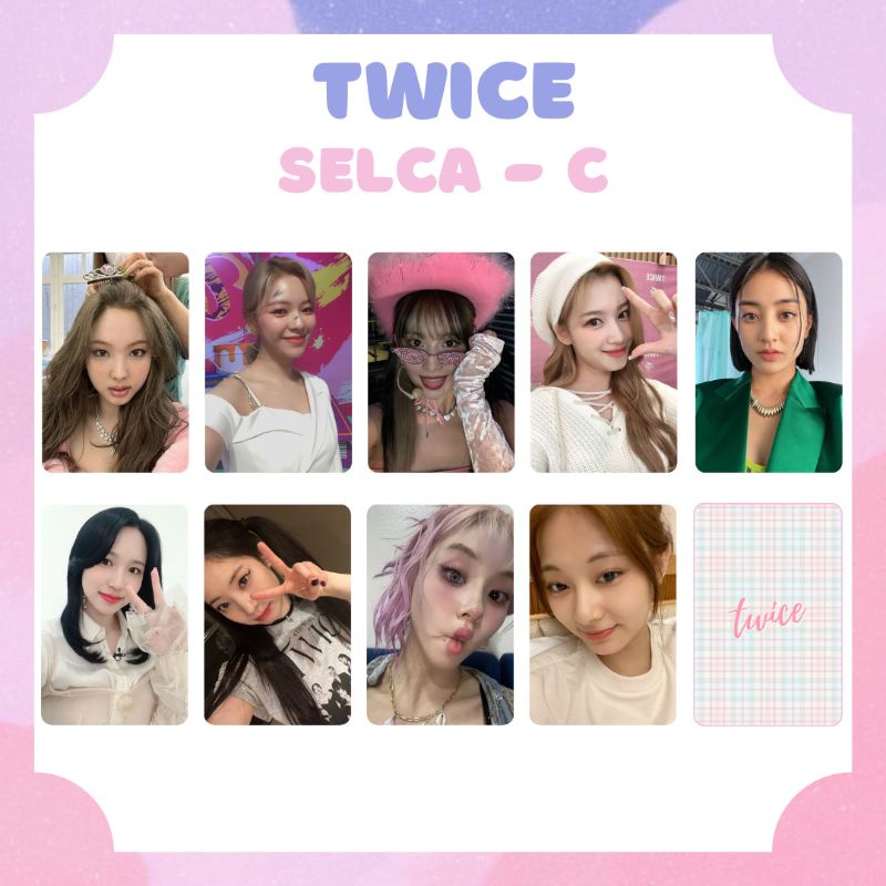 [TWICE] PHOTOCARD SELCA TWICE #1 ‼️ BACA DESKRIPSI ‼️