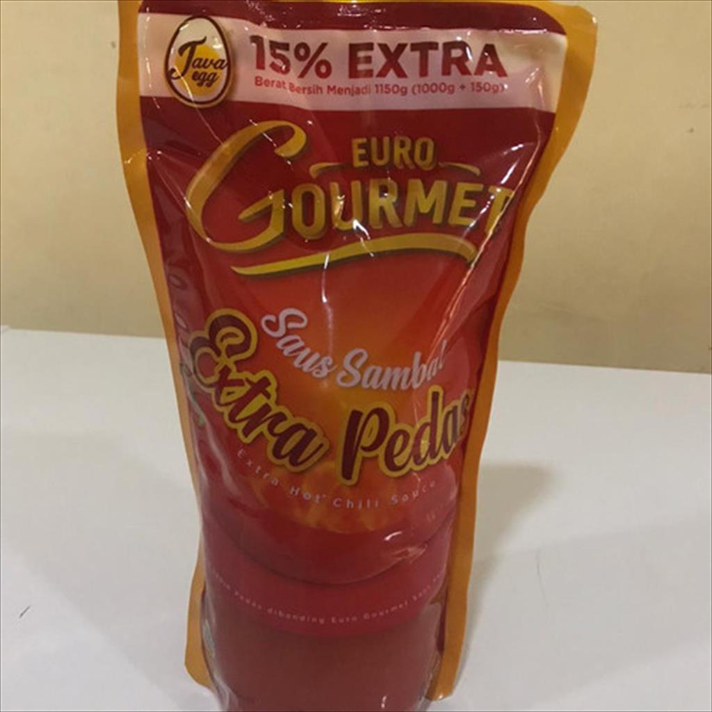 

EURO GOURMET SAUS SAMBAL EXTRA PEDAS 1 KG