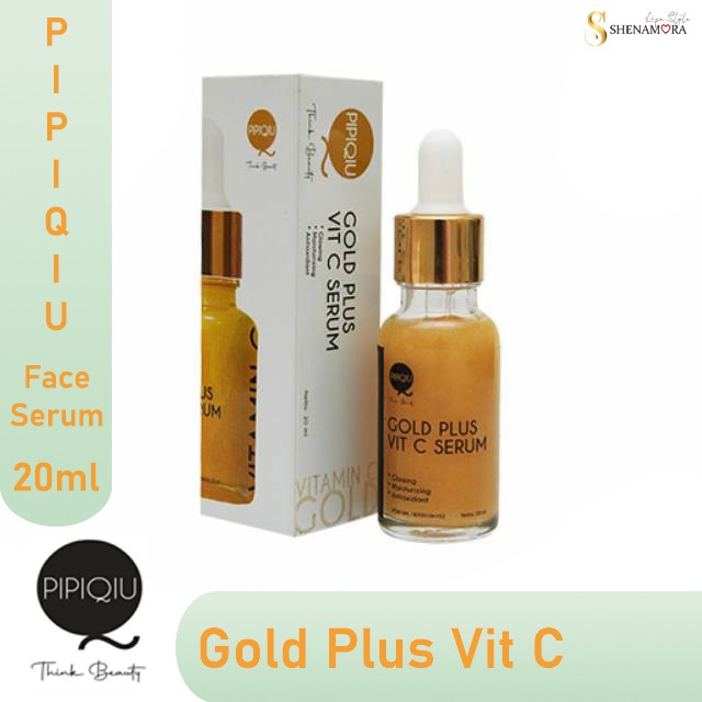 Pipiqiu Serum Muka Gold + Vitamin C 20 ml