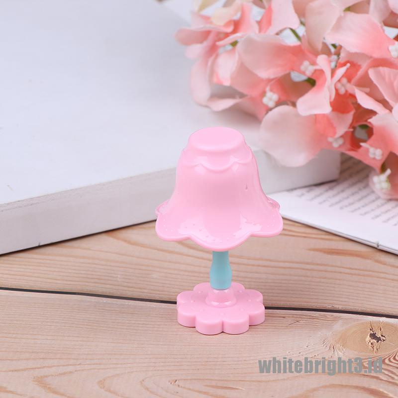 (white3) Miniatur Lampu Komputer / laptop Kreatif Untuk Dekorasi Rumah Boneka