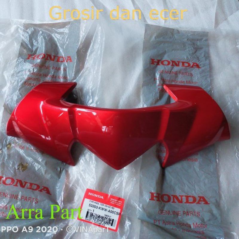 Batok atas honda Revo Absolute Original merah marun