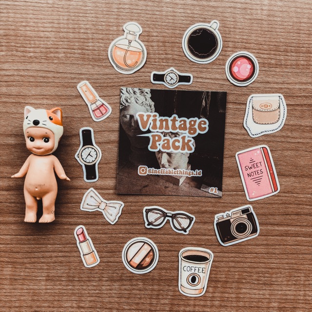 

Sticker Vintage #1 (14pcs)