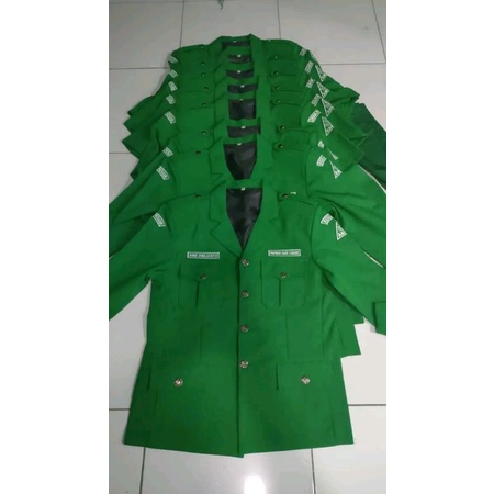 Jas Ansor Sukarno lengan panjang bahan Bellini