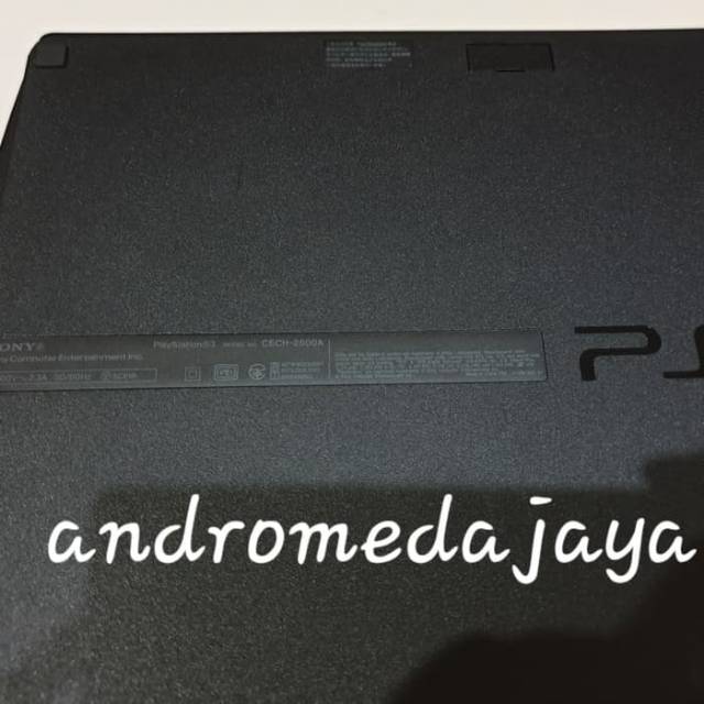 PS3 SLIM CFW SERI 2500 HITAM FULL GAMES