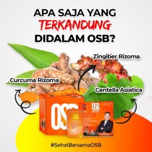 OSB Vitamin Otak Anak dan dewasa Omar Smart Brain Kapsul 100 % Produk Asli & Original Distributor Ma