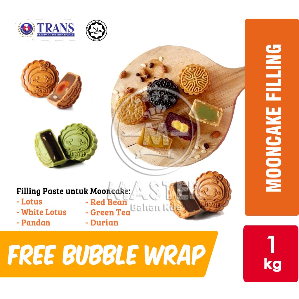 

Trans Mooncake Filling Paste / Isian Kue Bulan Imlek HALAL [1 Kg]