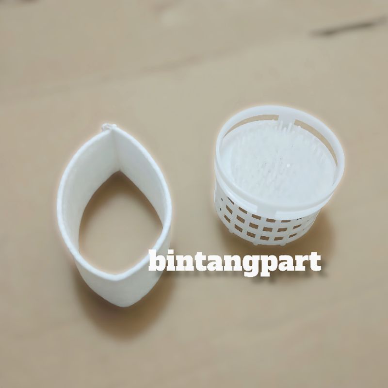 tutup filter air masuk mesin cuci sharp 2 tabung original