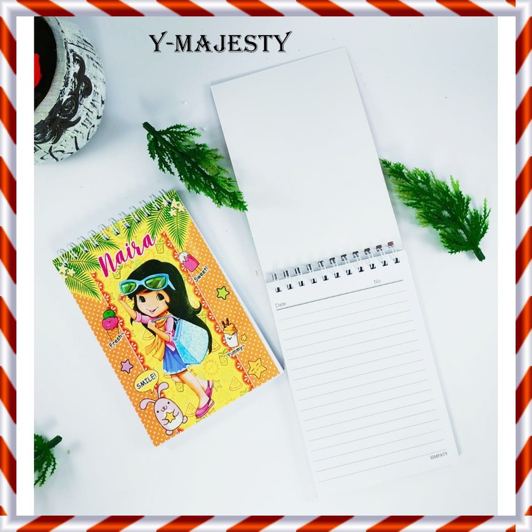 

Ring Book Spiral Agenda Memo Fancy Notebook Korea Mini
