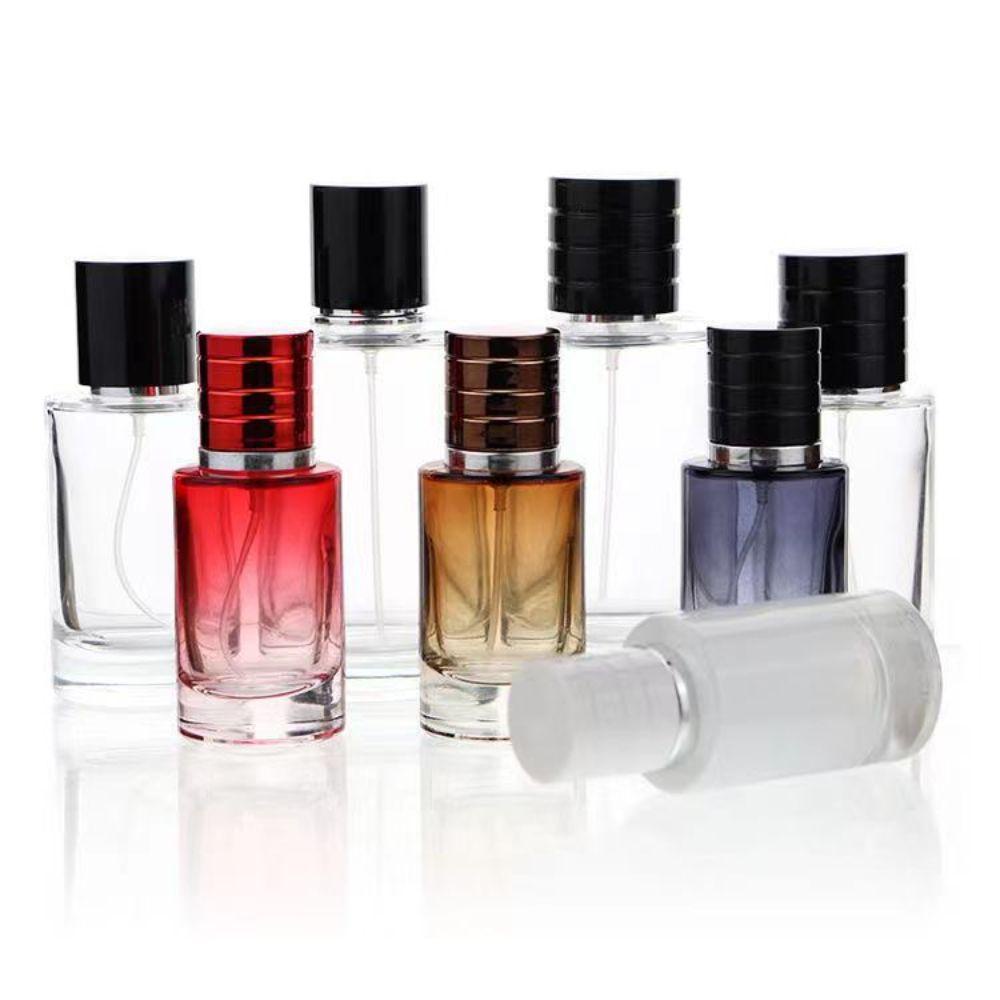 [Elegan] Botol Spray Kaca Warna Gradasi Kosong Sub-Botol Kosmetik Outdoor Mini Mist Bottle