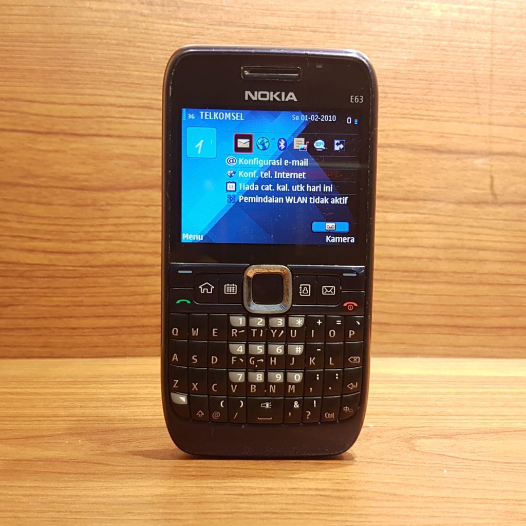 HP Handphone Nokia Jadul E63 N Series Qwerty Bukan 3310 3350 5310 7070 E71 E61i N70