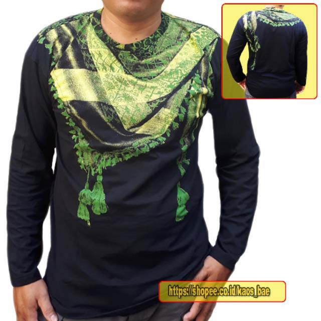 New arrival KAOS SORBAN 3D Lengan Panjang