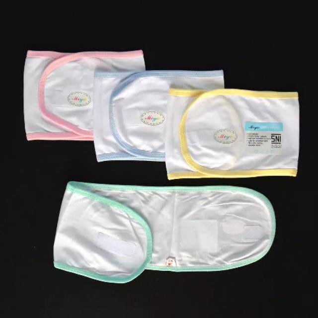 MIYO 4 Pcs Gurita Cotton Bayi/Baby Newborn (0-3M) | Perlengkapan Bayi Baru Lahir