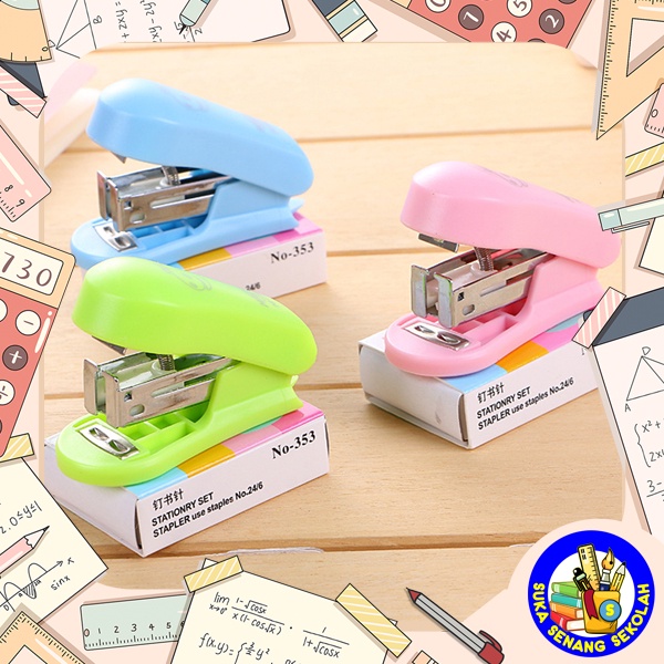 

Stapler Set / Mesin Staples / Jepretan AT0023