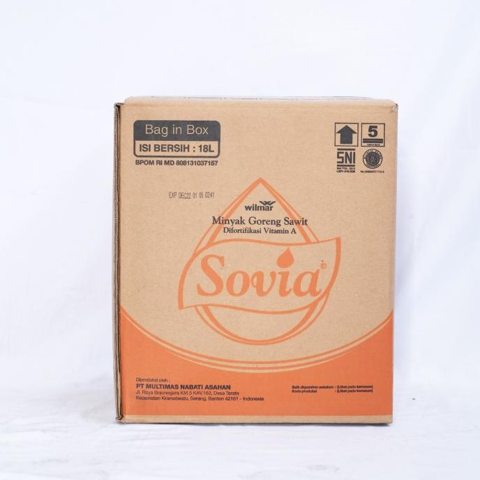 

MINYAK GORENG SOVIA 18 LITER BIB DFBH5612DF