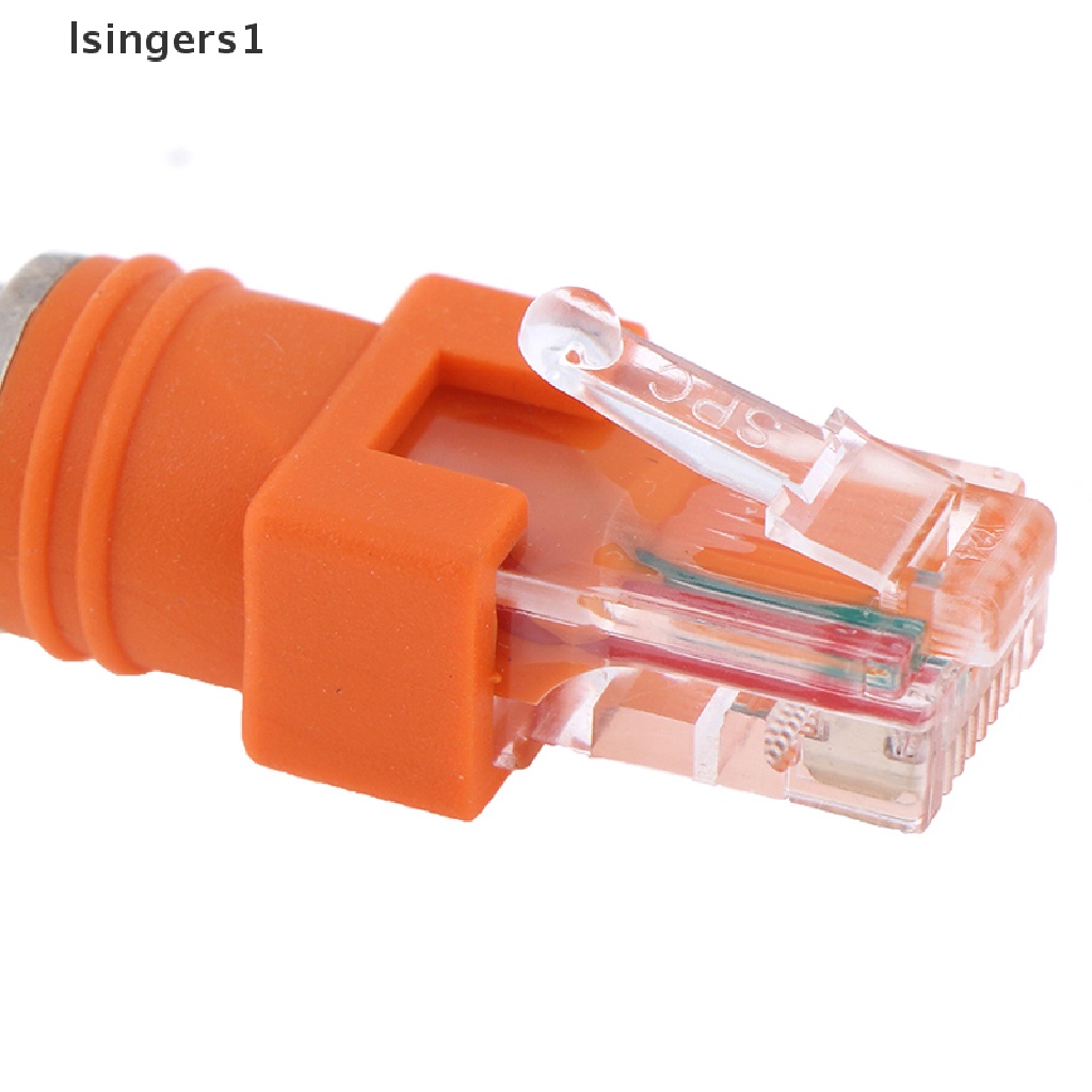 (lsingers1) 1pc Adapter Coupler BNC Female Ke RJ45 Male Coaxial