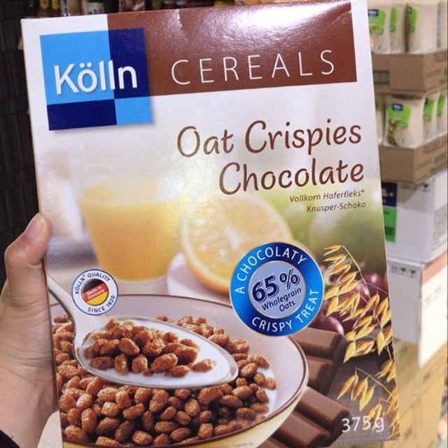 

KOLLN OAT CRISPIES CHOCOLATE 375GR