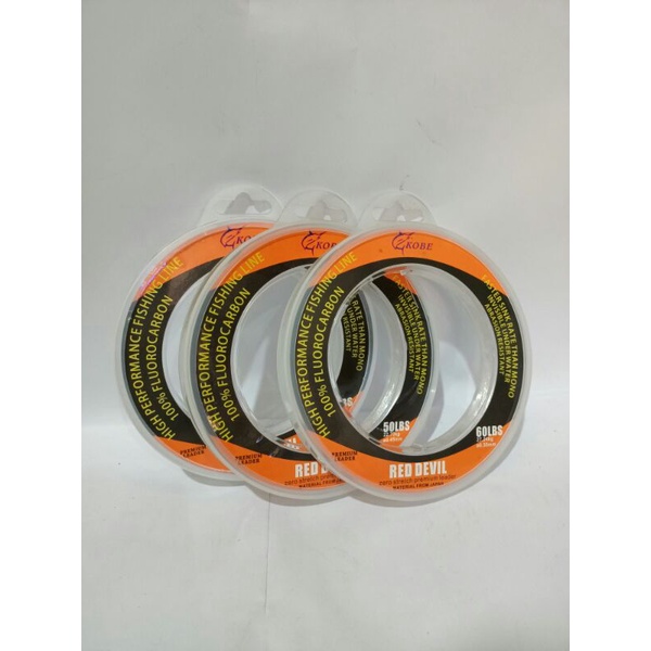 LEADER PANCING KOBE RED DEVIL 50 M | 40 LBS — 60 LBS |