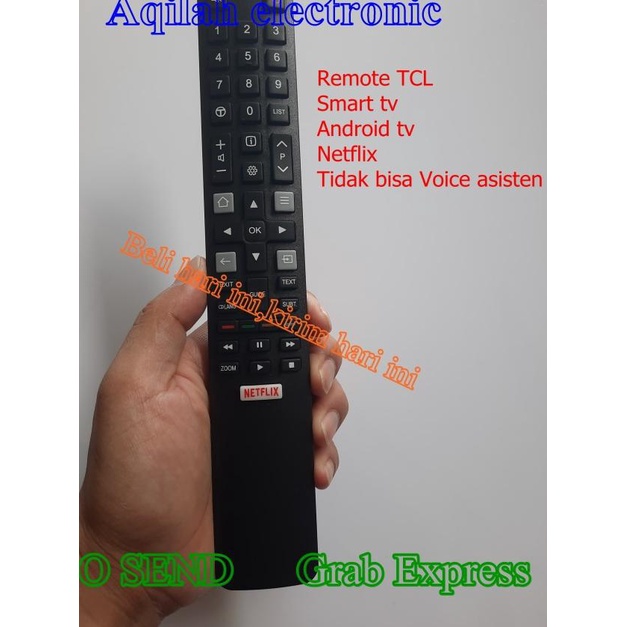 ☇ Remote tv TCL Smart tv android TV Panjang ❆