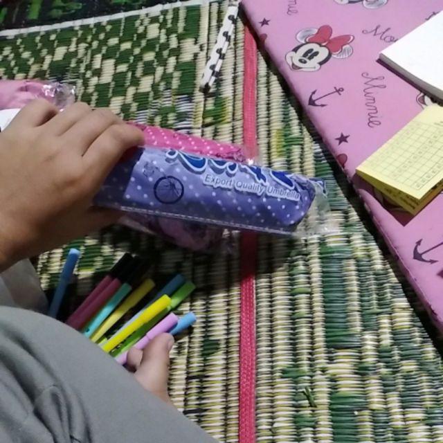 Payung Lipat 4 Fancy Karakter Motif Kupu Merk Osaka - Osk-360