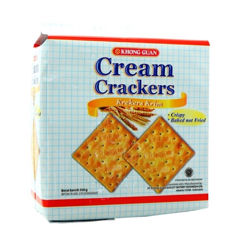 

KHONG GUAN CRACKERS CREAM 300 GR