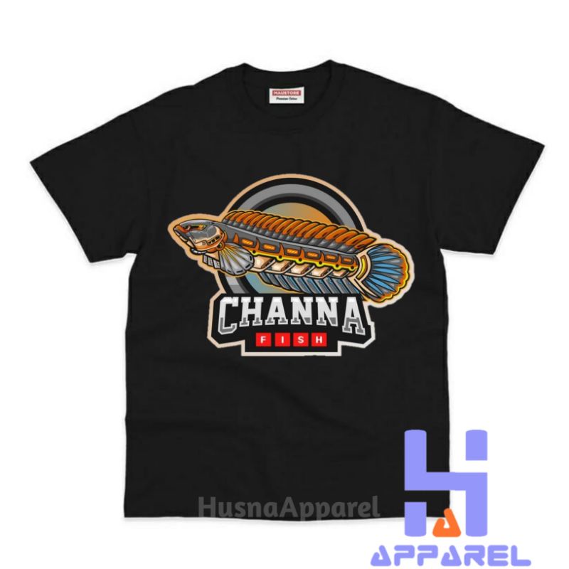 BAJU ANAK KAOS ANAK IKAN CHANNA PREDATOR FISH
