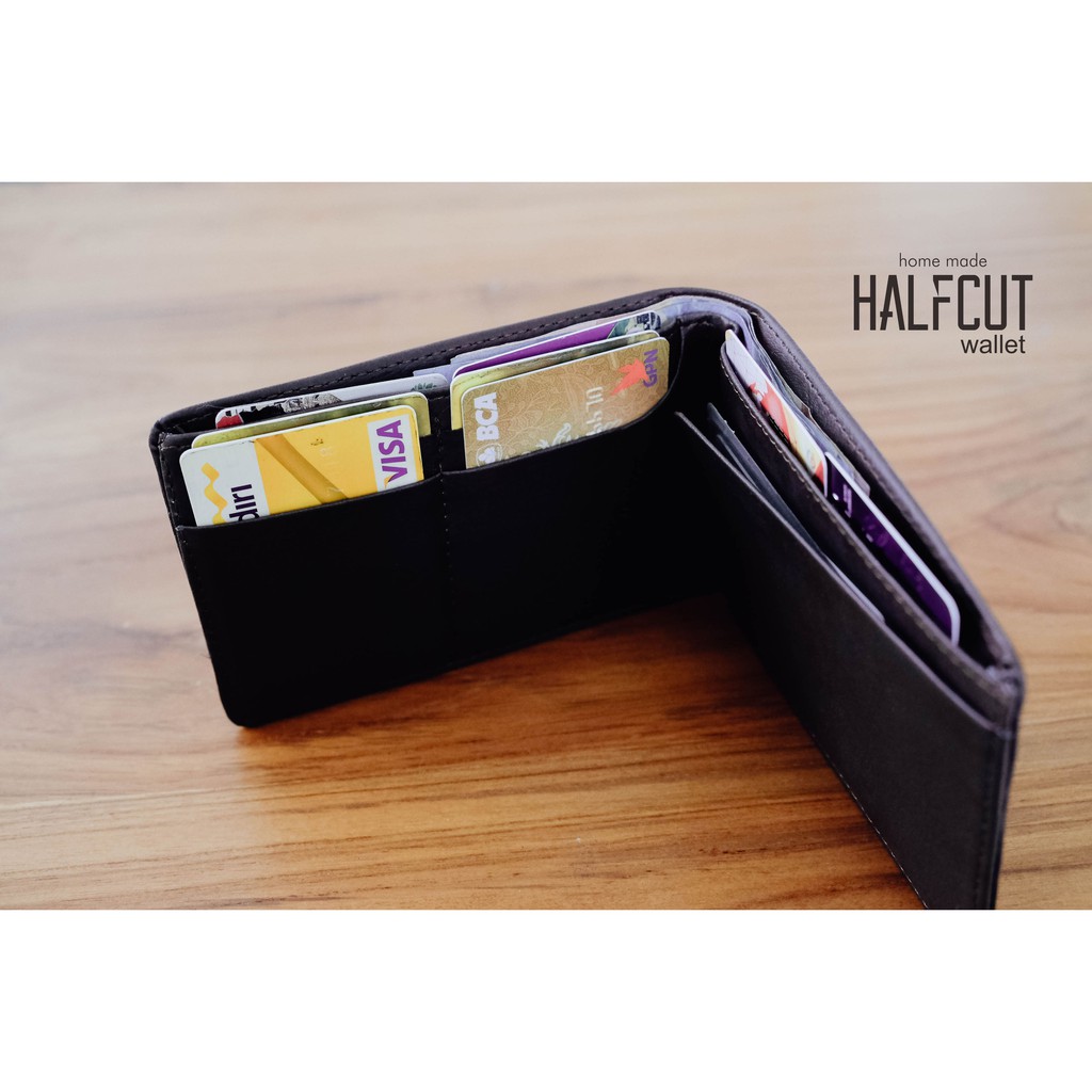 Dompet Pria Distro Tipis Kulit Import Original