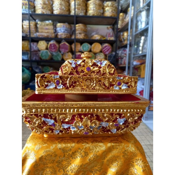 Bokor prada segi empat tumpuk 2