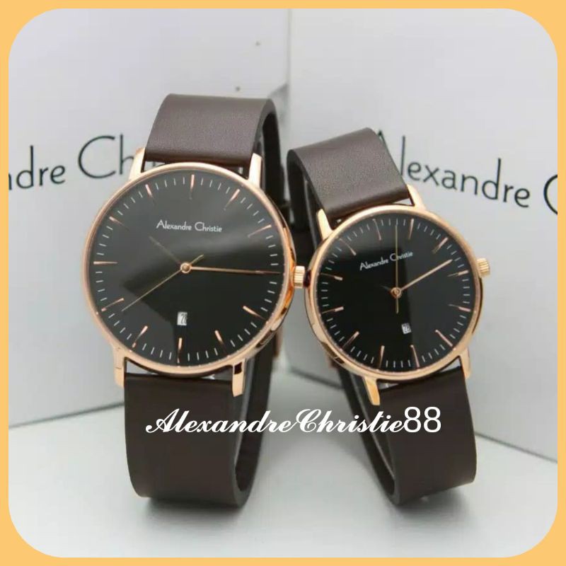 Jam Tangan Couple Alexandre Christie 8420 AC8420 AC 8420 | Original