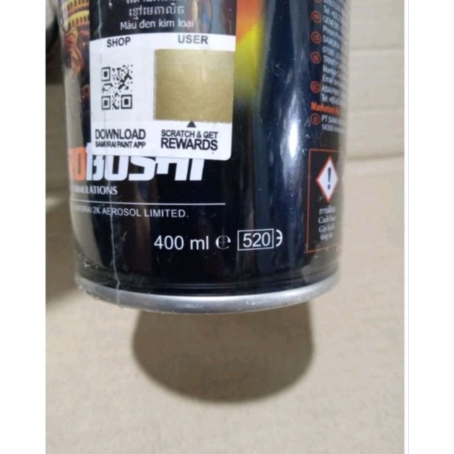 Samurai Paint Pilox Pilok Samurai Xirallic 400ml Ready Berbagai Warna Xiralic Blue Red Violet Brown Green 911 922 933 944 955 Cat semprot Samuraipaint Aerosol Epoxy Clear Black 400 ml