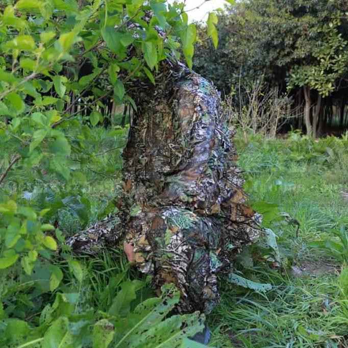 BARANG BARU Ghillie Suit Camo 3D Hunting Airsoft