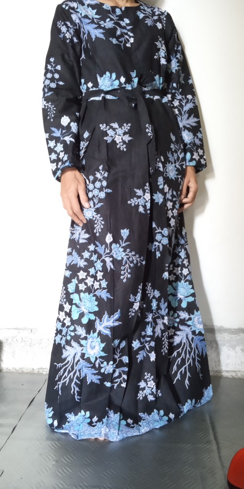 Batik Couple Batik Keluarga - Batik Couple Keluarga Muslim Sogan Family Ayah Ibu Anak Batik Set Fami