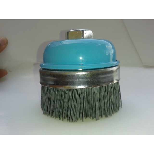 Sikat Mangkok - Cup brush Abrasive Nylon Grit 320 GCR 71